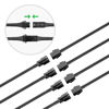 Picture of Rock Light Extension Wire 4 PCS,47 Inch 4 Pin LED Extension Cable,Neon Accent Kits RGB LED Light Extension Cable for Trucks Motorcycle Car ATV Strip Rock Lights.