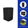 Picture of 15 Inch Outdoor Powered Speaker Cover, Upright Speaker Cover Cloth Speaker Cover Bag Speaker Protective Cover Sunscreen Waterproof Audio Dust Protection Bag (Black)