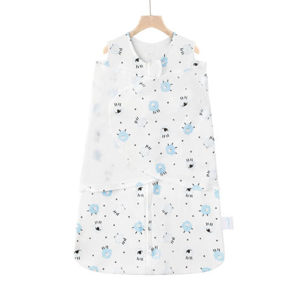 Picture of Ftikvo Swaddle-Blanket Baby Girl & Boy Swaddles Newborn Infant Transition Safe Wrap Blankets Breathable