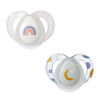 Picture of Tommee Tippee Nighttime Pacifier, 6-18months, 2 Pack of Glow in The Dark Pacifiers with Reusable sterilizer pod