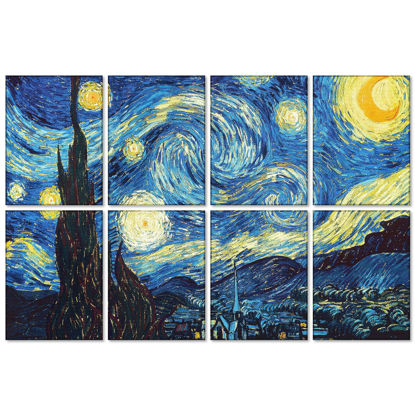 Picture of Evenreach Art Acoustic Panels,Soundproof Wall Panels, 8 Pack 48"X32" Decorative Sound Proofing Panels,Acoustic Treatment for Recording Studio/Home Office,Self-Adhesive Acoustical Wall Panels