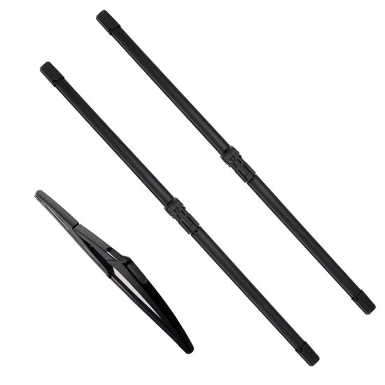 Picture of JustCar 3Pcs Jeep Renegade Windshield Wiper Blades 2015 2016 2017 2018 2019 2020 2021 2022 2023, Original Equipment Automotive Replacement Windshield Wiper Blades for My Car- 22"/20"/11" (Set of 3)