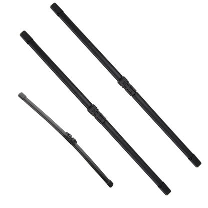 Picture of JustCar 3Pcs for BMW X3,X4 Windshield Wiper Blades 2019 2020 2021 2022, Original Equipment Automotive Replacement Windshield Wiper Blades for My Car- 26"/20"/12"(Set of 3)