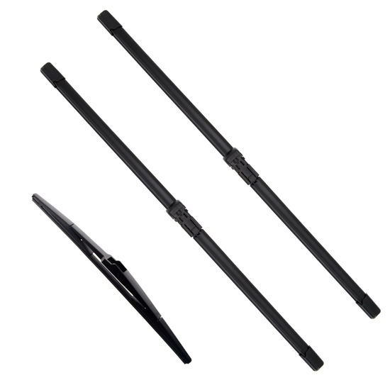 Picture of JustCar 3Pcs for Toyota C-HR CHR Windshield Wiper Blades 2016 2017 2018 2109 2020 2021 2022 2023, Original Equipment Automotive Replacement Windshield Wiper Blades for My Car- 26"/16"/14" (Set of 3)