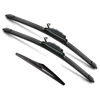 Picture of JustCar 3 wipers Replacement for 2012 2013 2014 2015 2016 Honda CR-V CRV, Windshield Wiper Blades Original Equipment Replacement - 26"/16"/12" (Set of 3) U/J HOOK