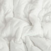 Picture of NTBAY Down Alternative Toddler Comforter, Lightweight and Warm Solid Color Baby Crib Quilted Blanket, 39x47 inches, White