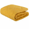 Picture of NTBAY Down Alternative Toddler Comforter, Lightweight and Warm Solid Color Baby Crib Quilted Blanket, 39x47 inches, Yellow