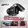 Picture of OPT7 7 Pin to 4 Pin and 5 Pin 2 in 1 Trailer Adapter, 7 Way Blade to 4&5 Way Flat Trailer Light Connector for Truck Trailer Tow Hitch, 3.75" Long x 1.75" Diameter