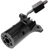 Picture of OPT7 7 Pin to 4 Pin Trailer Adapter w/Tester, 7 Way Blade to 4 Way Flat Trailer Connector w/Secure Tab for Pickup Truck Trailer Tow Hitch, 3.75" Long x 1.75" Diameter