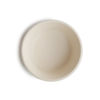 Picture of mushie Silicone Suction Bowl | BPA-Free Non-Slip Design (Ivory)