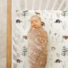 Picture of GRSSDER Baby Blankets Super Soft Jersey Knit Swaddle Blanket for Baby Girls and Boys, Double Layer Receiving Blankets 34 x 44 Inches Extra Large for Baby Show Gift