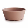 Picture of mushie Silicone Suction Bowl | BPA-Free Non-Slip Design (Blush)