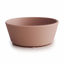 Picture of mushie Silicone Suction Bowl | BPA-Free Non-Slip Design (Blush)