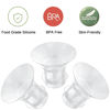 Picture of Flange Inserts 17mm 19mm for Medela,Spectra 24mm Shields/Flanges,Compatible with TSRETE,CPPSLEE,Momcozy S9Pro/S9/S12Pro/S12 Wearable Breast Pump,Reduce 24mm Nipple Tunnel Down to 4pcs