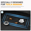 Picture of SARDVISA Backseat Air Vent Cover for Tesla Model 3 & Model Y, 2-Pack Rear Seat Air Condition Outlet Protector with Upgraded Mesh Cloth and Velcro, Car Air Vent Accessories for Tesla Model Y / 3
