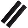 Picture of HighnessHwoo Extra Long Seatbelt Covers for Adults Kids Women & Men, Soft Car Seat Belt Strap Cushion for Sedan, SUV, Trucks, Shoulder Neck Chest Protector Pads, Auto Accessories, 2pcs, Black, 10.5in