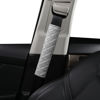 Picture of HighnessHwoo Extra Long Seatbelt Covers for Adults Kids Women & Men, Soft Car Seat Belt Strap Cushion for Sedan, SUV, Trucks, Shoulder Neck Chest Protector Pads, Auto Accessories, 2pcs, Gray, 10.5in