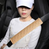 Picture of HighnessHwoo Extra Long Seatbelt Covers for Adults Kids Women & Men, Soft Car Seat Belt Strap Cushion for Sedan, SUV, Trucks, Shoulder Neck Chest Protector Pads, Auto Accessories, 2pcs, Beige, 10.5in