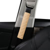 Picture of HighnessHwoo Extra Long Seatbelt Covers for Adults Kids Women & Men, Soft Car Seat Belt Strap Cushion for Sedan, SUV, Trucks, Shoulder Neck Chest Protector Pads, Auto Accessories, 2pcs, Beige, 10.5in