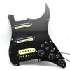 Picture of Humbucker Electric Guitar Pickguard Pickup with Singlecut Wiring Loaded Prewired Pickguard SSH Guitar Pickguard Swith Control Scratchplate Assembly for Fender Strat Guitar (Right Hand-Black)
