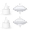 Picture of Paruu Pump Parts Compatible with Spectra S1/S2/9 Plus, Not Original Accessories, Replacements Include Valve and Backflow Protector (Duckbill Included), 2 Set