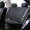 Picture of FH Group Car Seat Covers Rear Set Black Premium Cloth - Universal Fit, Split Bench Rear Seat, Washable, for SUV, Sedan