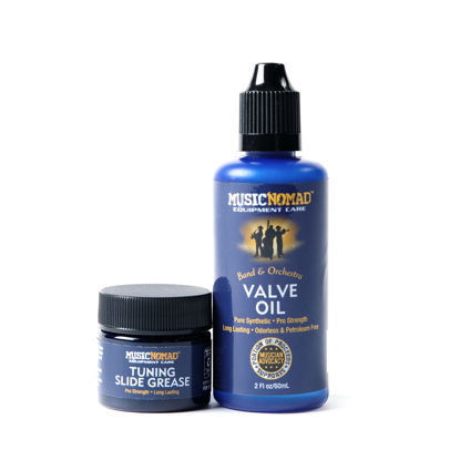 Picture of MusicNomad Premium Valve Oil & Tuning Slide Grease Lube Bundle (MN740)