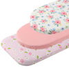 Picture of Bassinet Sheets Set 3 Pack for Baby Girl, Stretchy Soft Jersey Knitted Fitted Sheet Universal for Oval Rectangle and Hourglass Bassinet Mattress, Pink Floral