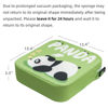 Picture of Eiury Toddler Booster Seat for Dining Table, Portable Kids Booster Seat with Safety Buckles Portable Increasing Booster Cushion with Non-Slip Bottom (Green Panda)