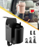 Picture of Headrest Cup Holder for Back Seat, Multifunctional Seat Back Organizer with Headrest Hooks for Car Travel Accessories, 3 in 1 Car Back Seat Cup Holder