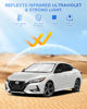 Picture of Canvcle Sunshade for 2020-2024 2025 Nissan Sentra Windshield Sun Shade Side Rear Window Shade Cover Sun Visor Shield Privacy Protection Keep Vehicle Cool Black 6PCS