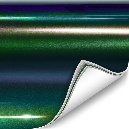 Picture of ColorFusion PPF by VViViD, Gloss Flip Emerald Rust Dry Apply PPF Vinyl Car Wrap Roll 1ft x 5ft