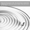 Picture of SINGARO 16.4Ft (5M) Car Door Edge Guard, No Glue Car Door Entry Guard Protective Strip, Rubber Edge Trim Car Door Protector, Applicable to Car, Truck, SUV and ATV, Car Exterior Accessories（White）