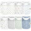 Picture of 8-Pack Baby Bibs for Boys, Girls - Pullover Bibs for Baby Girl, Baby Boy, Baby Girl Bib, Baby Boy Bibs, Baby Bandana Bibs,Baby Bibs For Drooling And Teething,Infant Bibs,Newborn (Vessels)