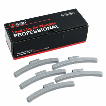 Picture of CKAuto MC-Series Coated 3.00oz Lead Clip on Wheel Weights, 20Pcs/Box