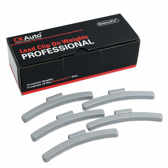 Picture of CKAuto MC-Series Coated 3.00oz Lead Clip on Wheel Weights, 20Pcs/Box