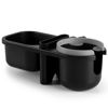 Picture of Accmor 2 in 1 Stroller Tray, Stroller Cup Holder Snack Tray, Non-Slip Grip Clip Stroller Accessory Stroller Tray Compatible with Uppababy, Nuna, Doona Strollers, Grey
