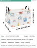 Picture of FANKANG Storage Bins, Nursery Hamper Canvas Laundry Basket Foldable with Waterproof PE Coating Large Storage Baskets for Kids Boys and Girls, Office, Bedroom, Clothes,Toys(Rec-castle carriage ）