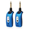 Picture of A9 Wireless Guitar System - 2.4GHz Guitar Accessories Transmitter Receiver, 24-bit 48KHz Audio, 100ft Range, No Latency, 4-Hour Rechargeable Battery, for Electric Guitar Bass (Blue(1TX+1RX))