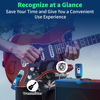 Picture of A9 Wireless Guitar System - 2.4GHz Guitar Accessories Transmitter Receiver, 24-bit 48KHz Audio, 100ft Range, No Latency, 4-Hour Rechargeable Battery, for Electric Guitar Bass (Blue(1TX+1RX))