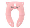 Picture of Hippypotamus Travel Potty Seat for Toddler - Folding Potty Training Seat - Portable Toilet Seat Cover for Baby & Kids (PINK Unicorn)