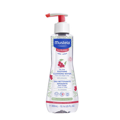 Picture of Mustela Baby Soothing Cleansing Water, 10.14 Fl Oz (Pack of 1)
