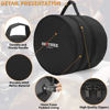 Picture of OUUTMEE Floor Tom Drum Bag For Floor Tom 16"x16"/16"x14", 10mm Thick Padded Travel Drum Case