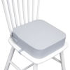 Picture of Eiury Toddler Booster Seat for Dining Table, Portable Kids Booster Seat with Safety Buckles Portable Increasing Booster Cushion with Non-Slip Bottom (Light Gray)