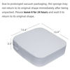 Picture of Eiury Toddler Booster Seat for Dining Table, Portable Kids Booster Seat with Safety Buckles Portable Increasing Booster Cushion with Non-Slip Bottom (Light Gray)