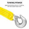 Picture of NEIKO 51008A Heavy Duty Tow Strap with Hooks 2 Pack, 2” x 30’, 10,000 LB Capacity, Tow Rope for Vehicles, Cars, Trucks, ATV Tow Strap