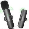Picture of Canisflax Wireless Lavalier Microphone for iPhone, iPad - Mini Microphone Bluetooth Lapel Mic for Video Recording Tiny Clip on Microphone Phone Mic for Podcast Camera Vlogging YouTube Tiktok