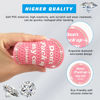 Picture of Sylvil 4 PCS Bling Car Cup Coaster, 2.75 Inch Anti-Slip Cup Holder Insert Coasters, Universal Crystal Rhinestone Auto Drink Car Cup Mat, Interior Car Accessories for Women Girls (Pink)