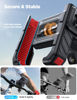 Picture of JOYROOM Motorcycle Bike Phone Mount Holder - Bicycle Handlebar Cell Phone Mount - Stroller Scooter Phone Clip for iPhone Samsung Galaxy 4.7''-7'' Smartphones