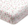 Picture of HonestBaby Fitted Crib Sheets Fits Standard Mattress Bassinet, Mini Prints 100% Organic Cotton Baby Boys, Girls, Unisex, Tutu Cute, One Size